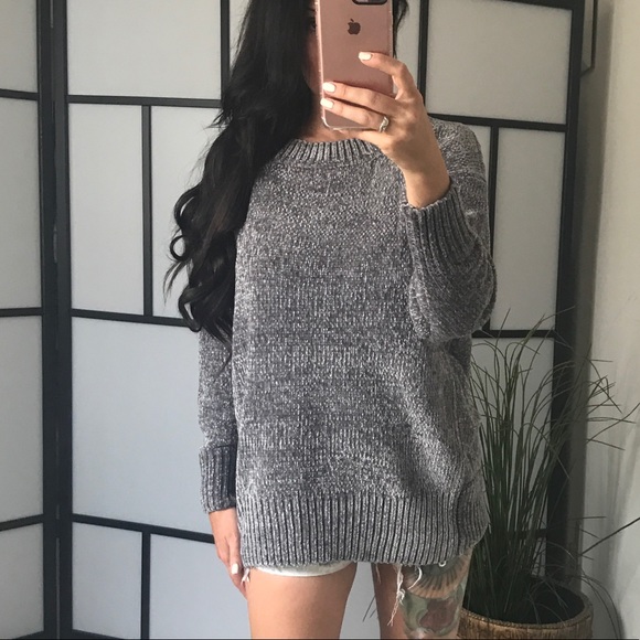 LAST 1️⃣ JOY Chenille Crew Neck Pullover - Picture 3 of 6